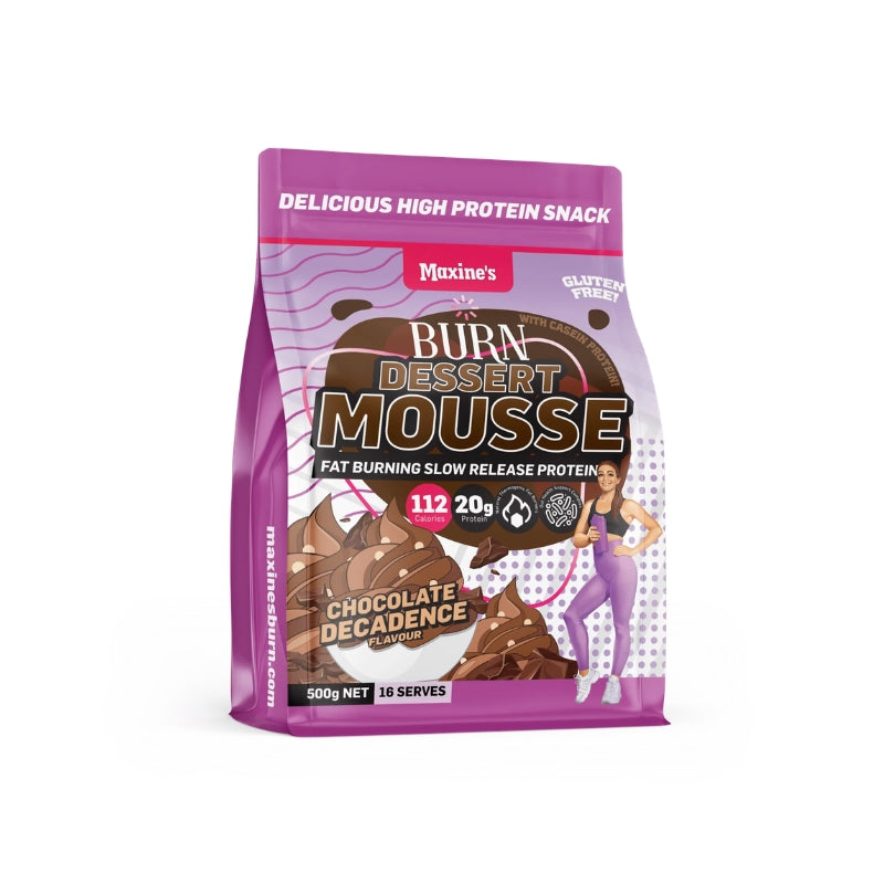 Maxines Burn Dessert Mousse Chocolate