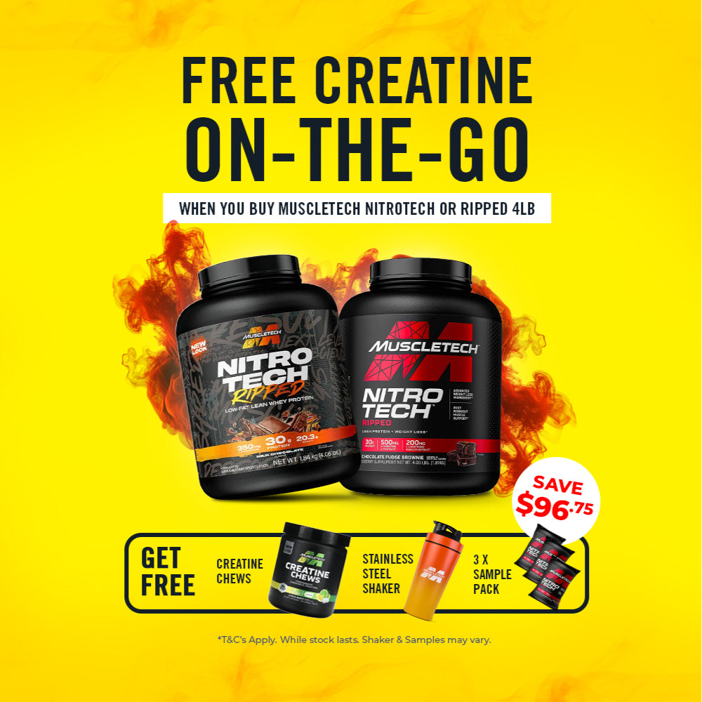 FREE Creatine, Shaker and Samples - MuscleTech Deal
