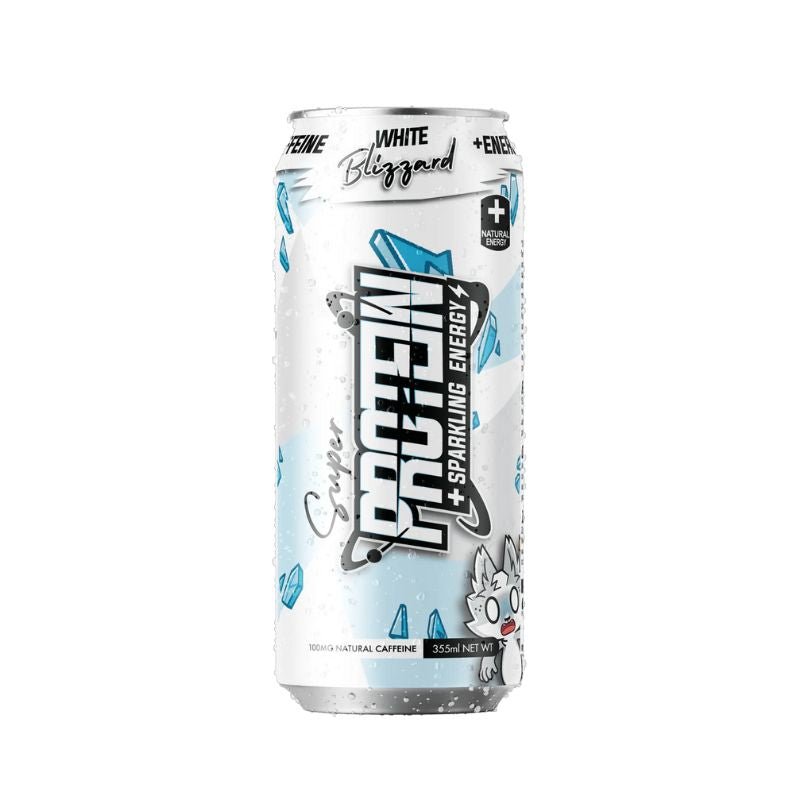 Nexus Super Protein Sparkling Energy 355ml RTD - White Blizzard