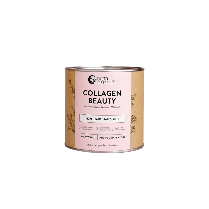Nutra Organics Collagen Beauty 225g Unflavoured