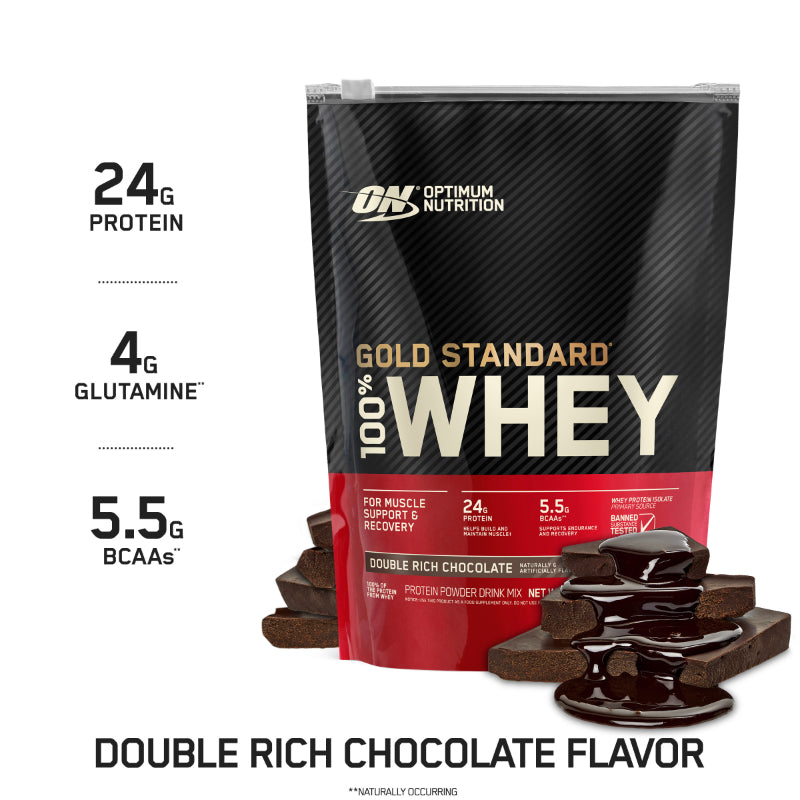 Optimum Nutrition Gold Standard 100% Whey - 1kg Double Rich Chocolate