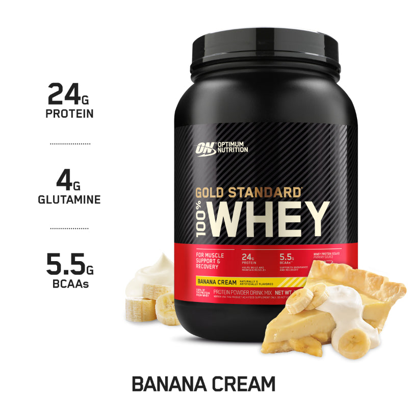 Optimum Nutrition Gold Standard 100% Whey - 2lb Banana Cream
