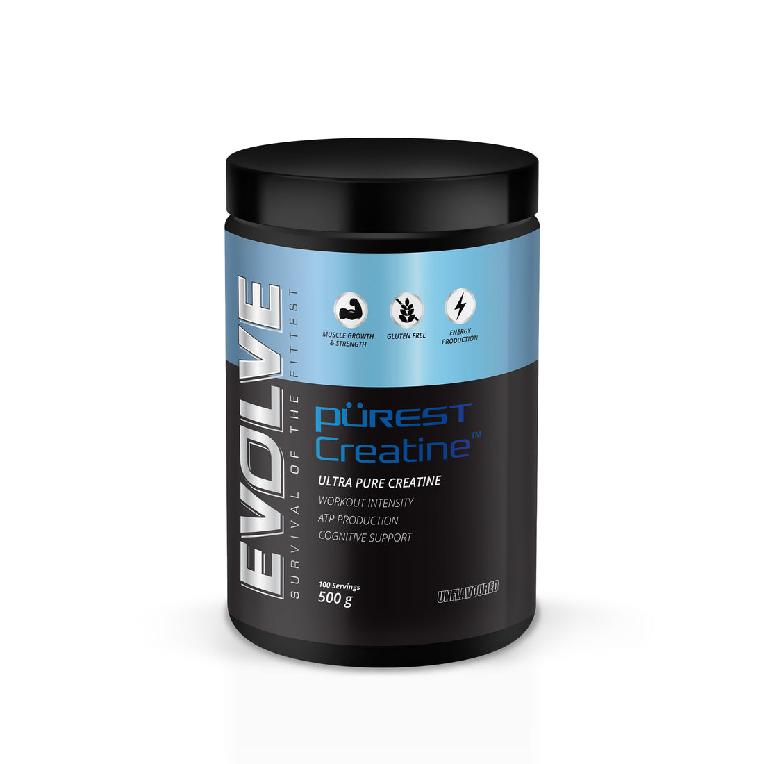 Evolve Purest Creatine Monohydrate