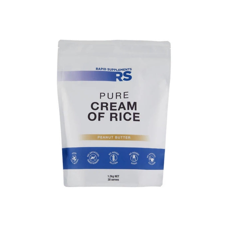 Rapid Pure Cream Of Rice - Peanut Butter