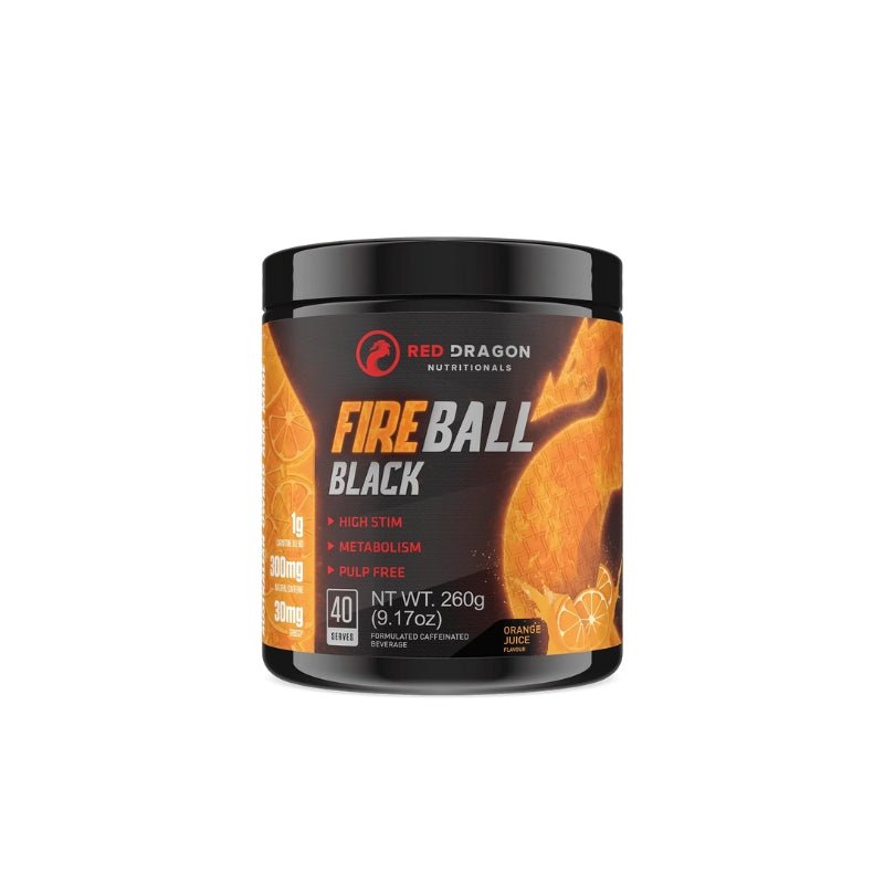 Red Dragon Fireball Black 40 Serve Clearance