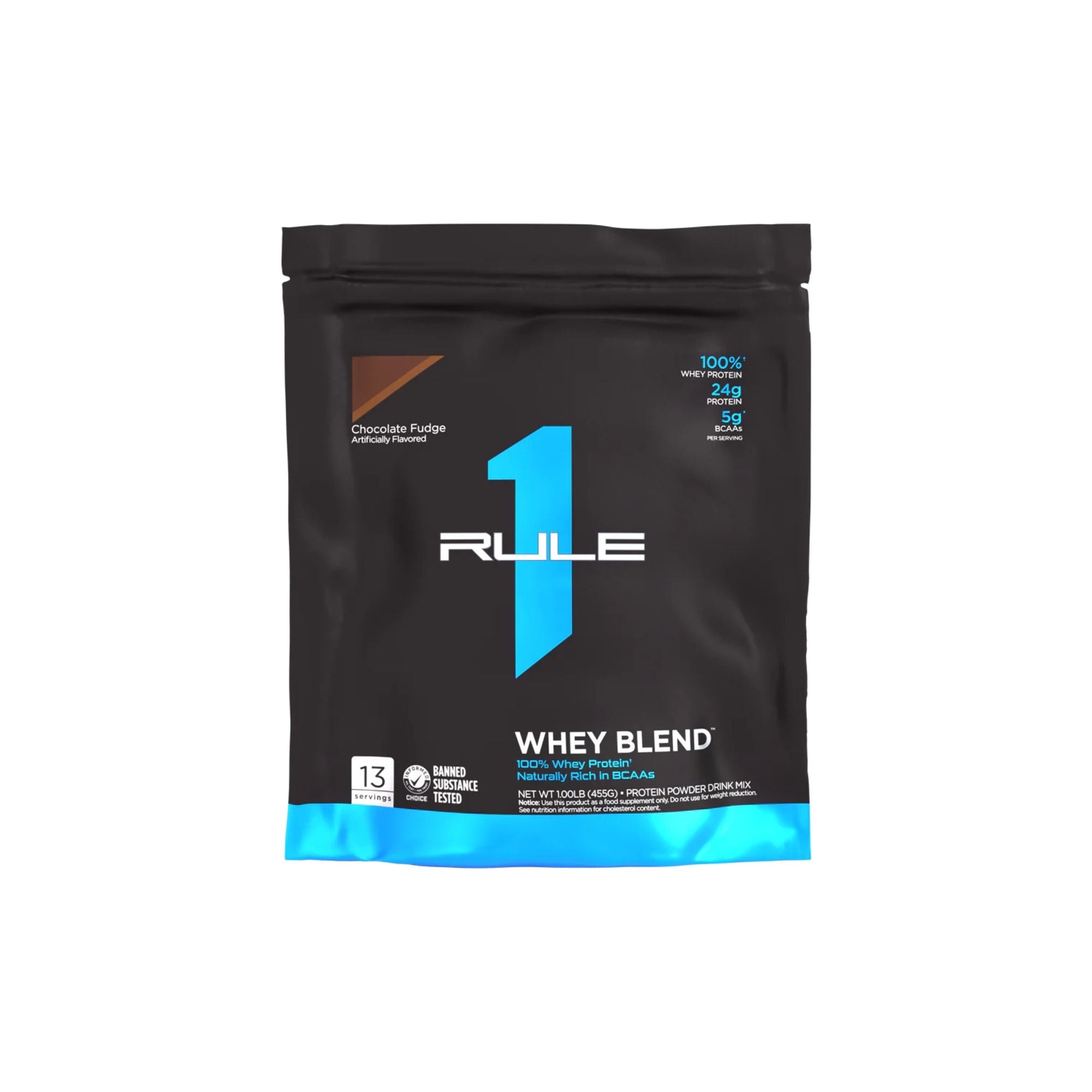 Rule 1 Whey 1LB - Choc Fudge