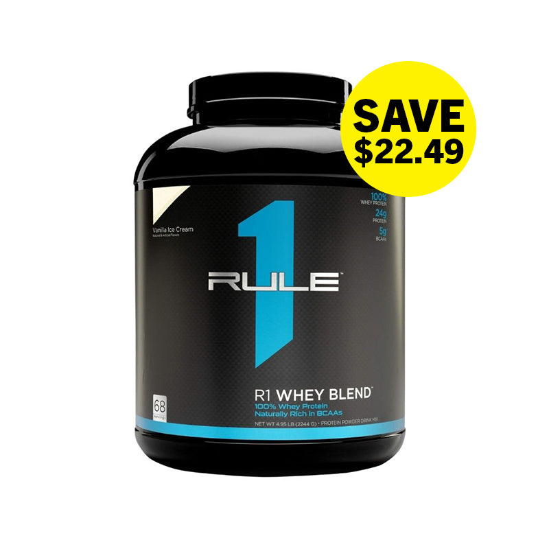 SAVE $22.49 Rule 1 R1 Whey Blend