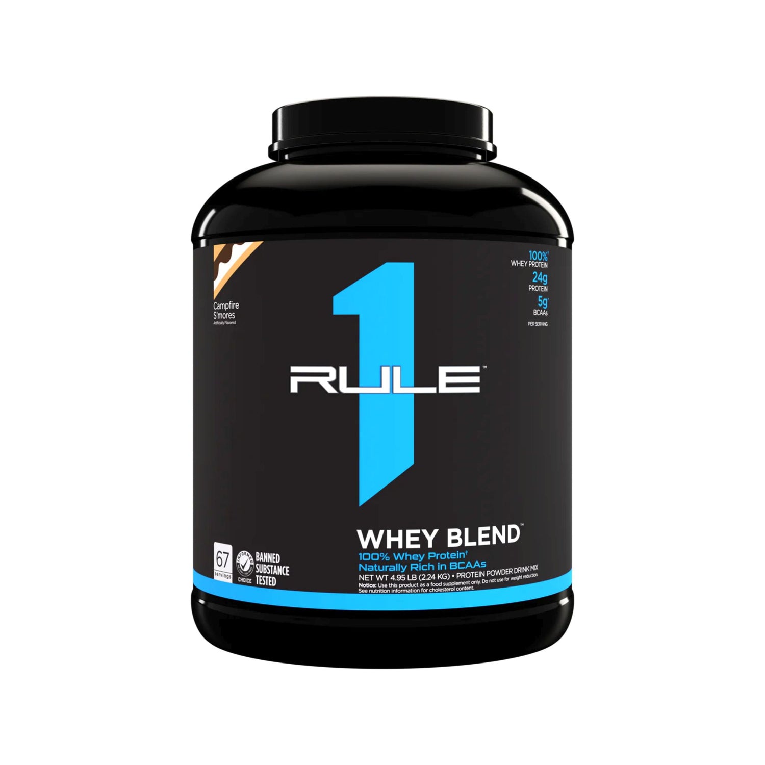 Rule 1 Whey 5LB - Campfire S&