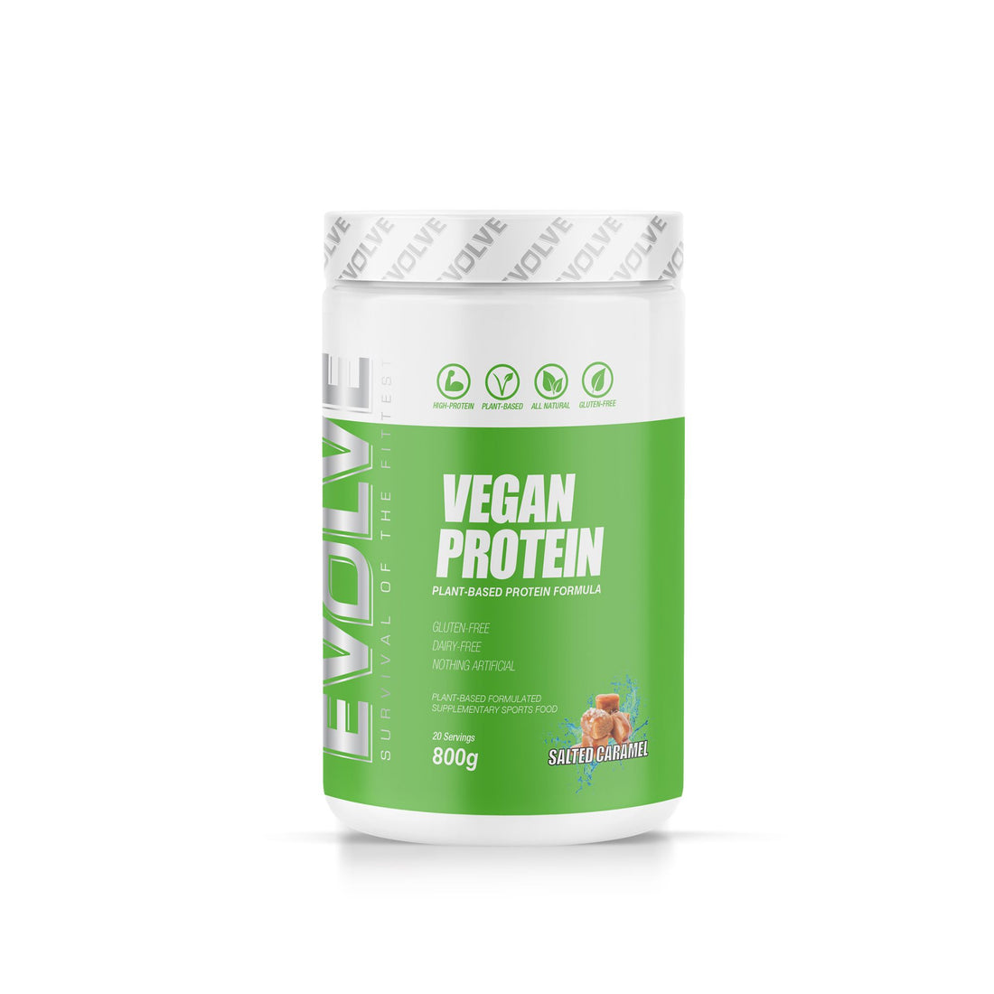 Evolve Vegan Protein - Salted Caramel