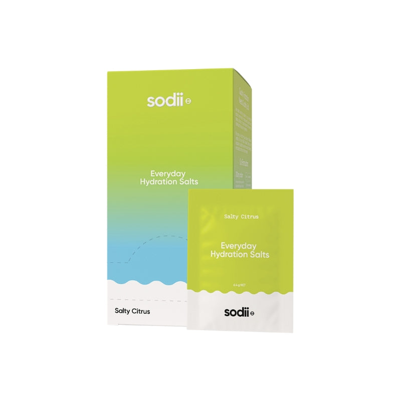 Sodii Everyday Hydration Salts Sachets Citrus