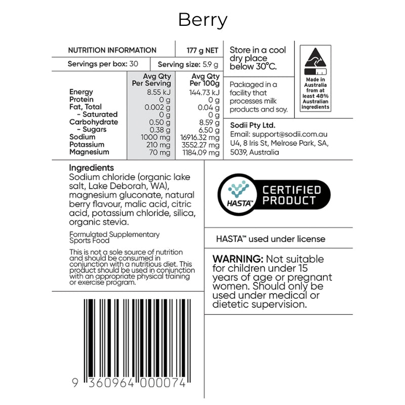 Sodii Everyday Hydration Salt