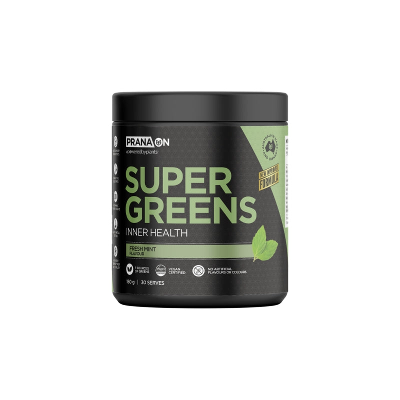 Prana On Super Greens Fresh Mint