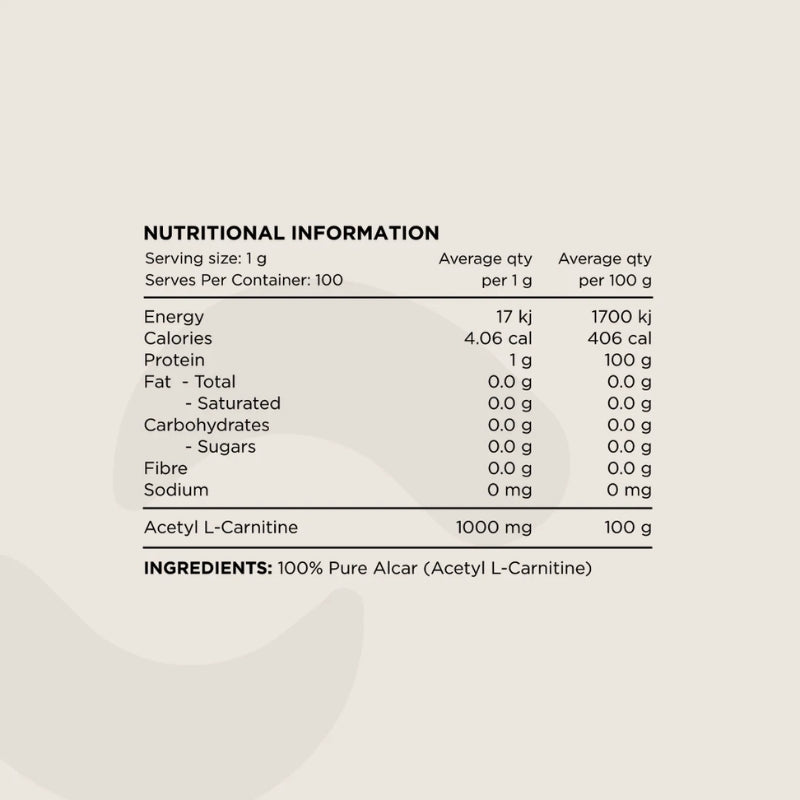 Switch Nutrition Acetyl L-Carnitine