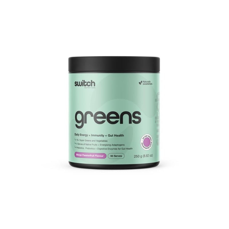 Switch Nutrition Greens - 50 serve Mango Passionfruit