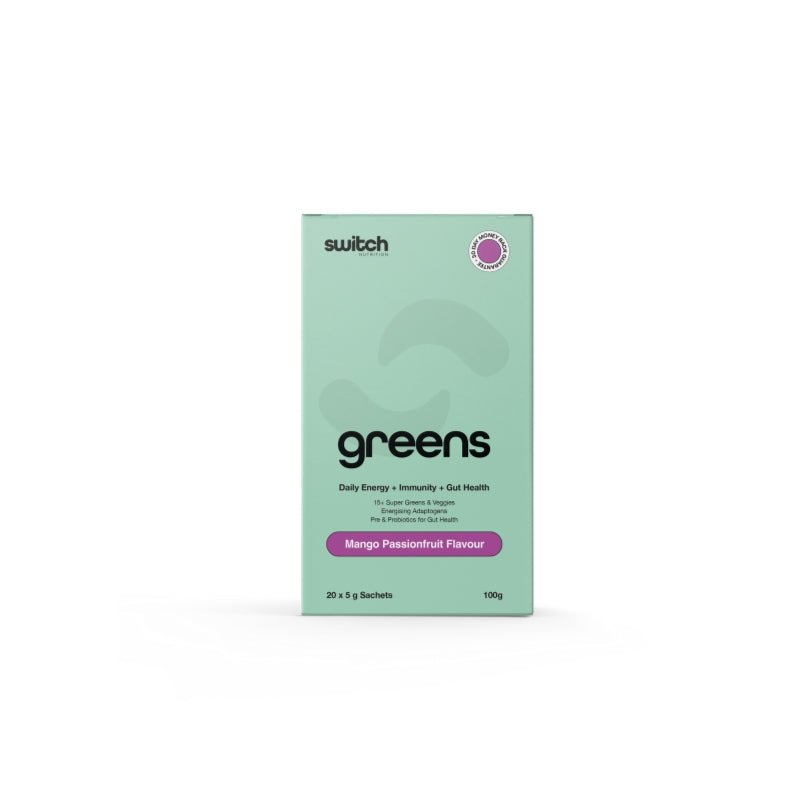 Switch Nutrition Greens - 20 serve Mango Passionfruit