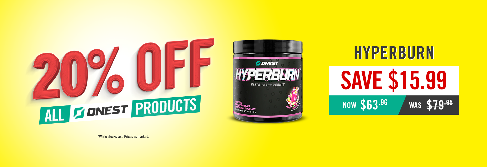 SAVE $15.99 Onest Hyperburn | 20% OFF