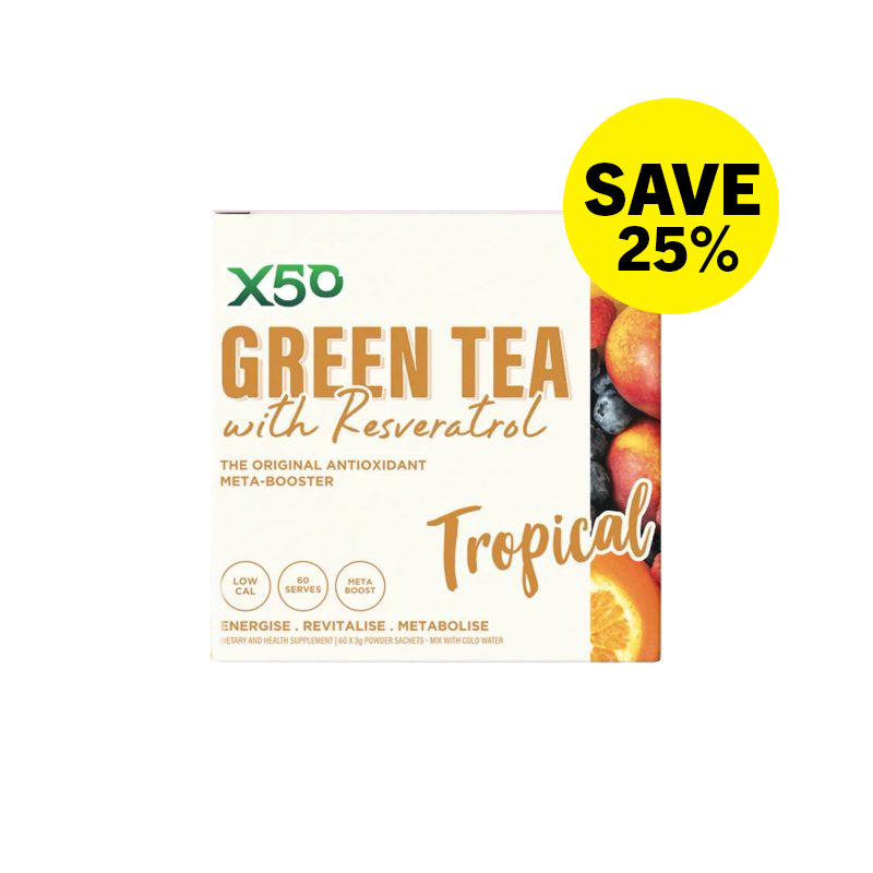 SAVE 25% X50 Green Tea +