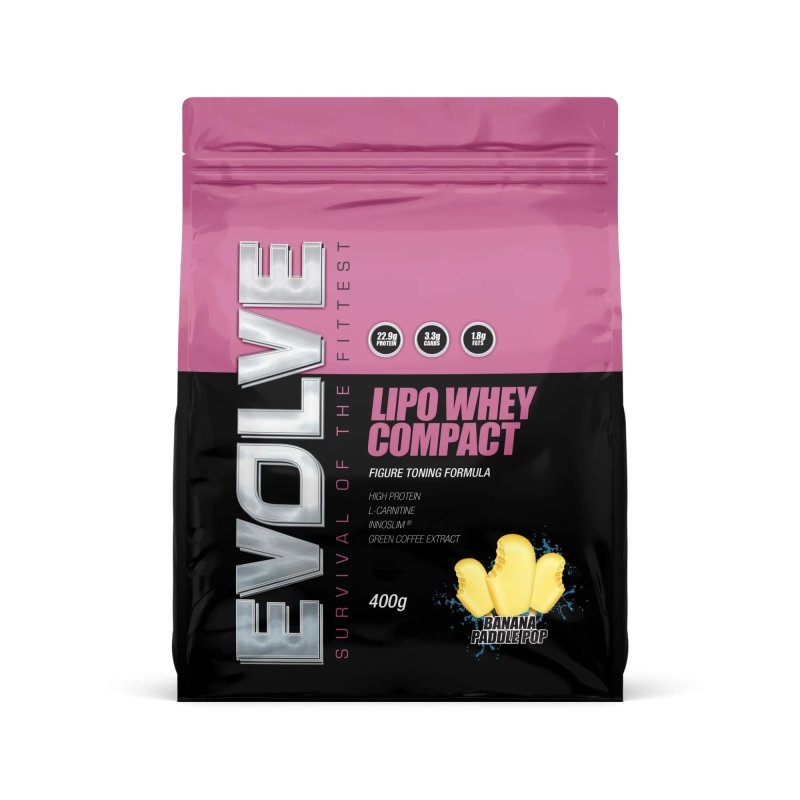 Evolve Lipo Whey Compact - Banana Paddlepop