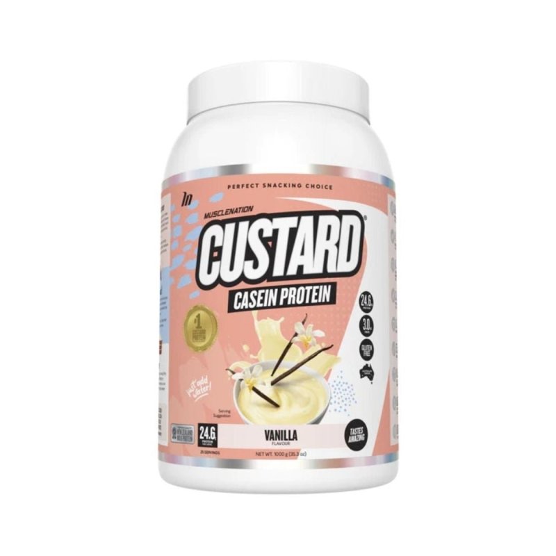 Muscle Nation Custard Casein Vanilla