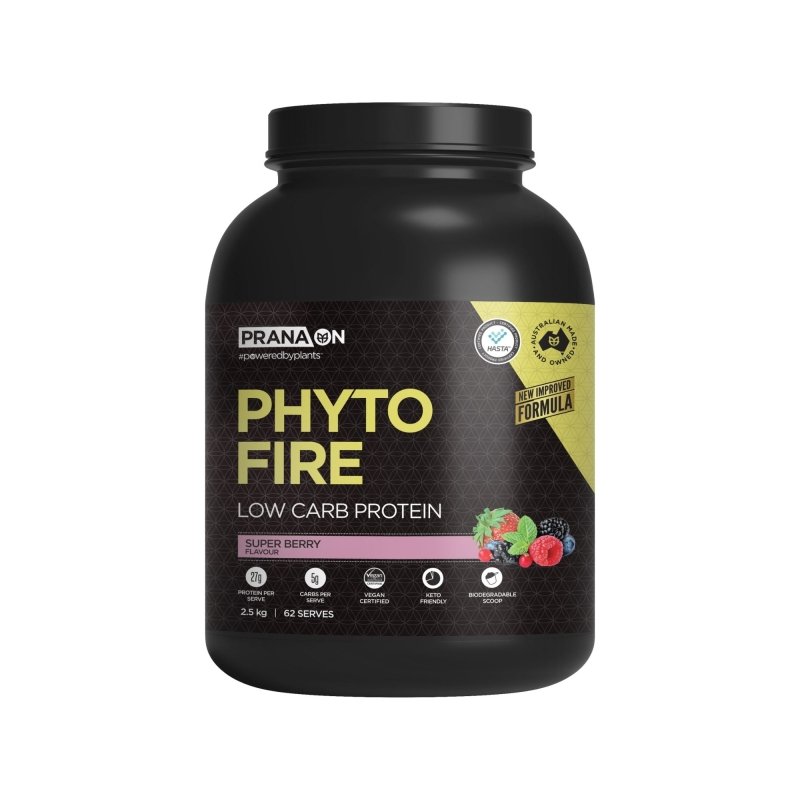 Prana On Phyto Fire Low Carb Protein - Super Berry