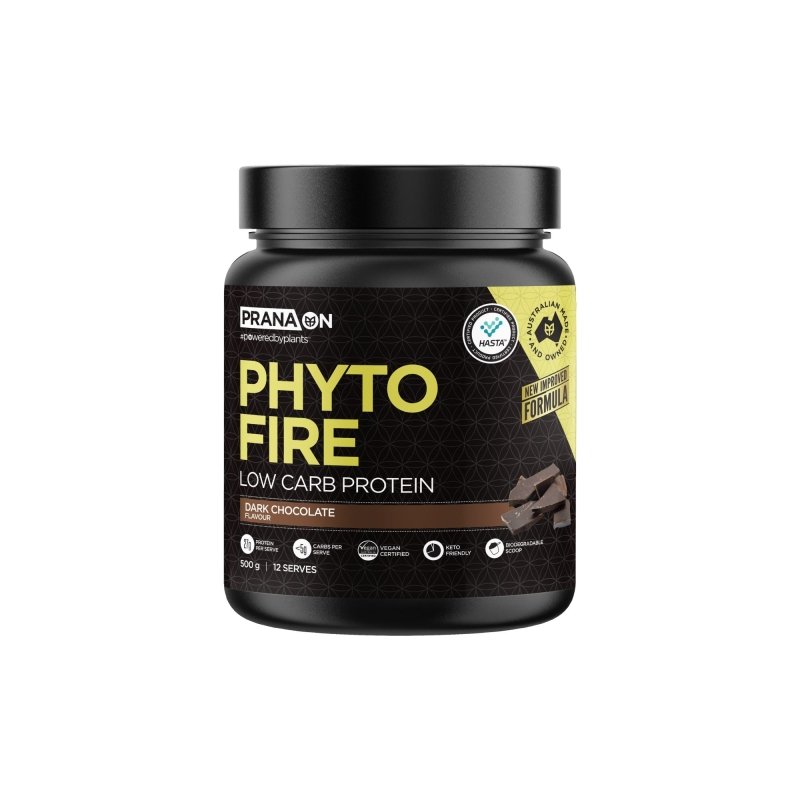 Prana On Phyto Fire Low Carb Protein - Dark Chocolate