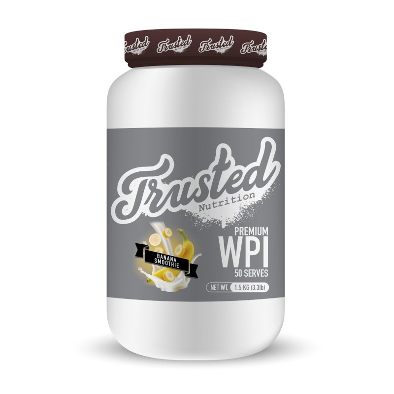 Trusted Nutrition Premium WPI - Banana Smoothie 1.5kg
