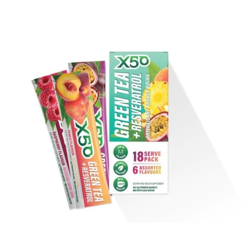X50 Green Tea + - 18 serve