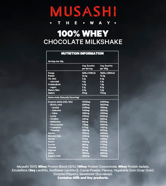 Musashi 100 Whey