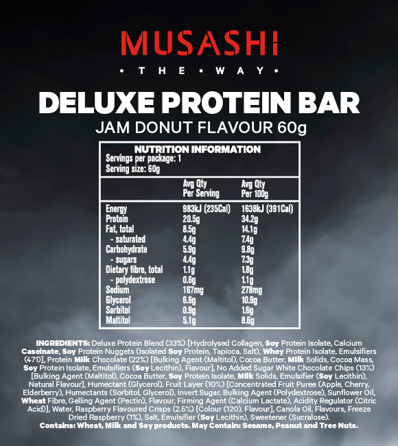 Musashi Deluxe Protein Bar