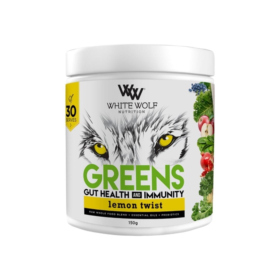 White Wolf Greens + Gut Health Immunity