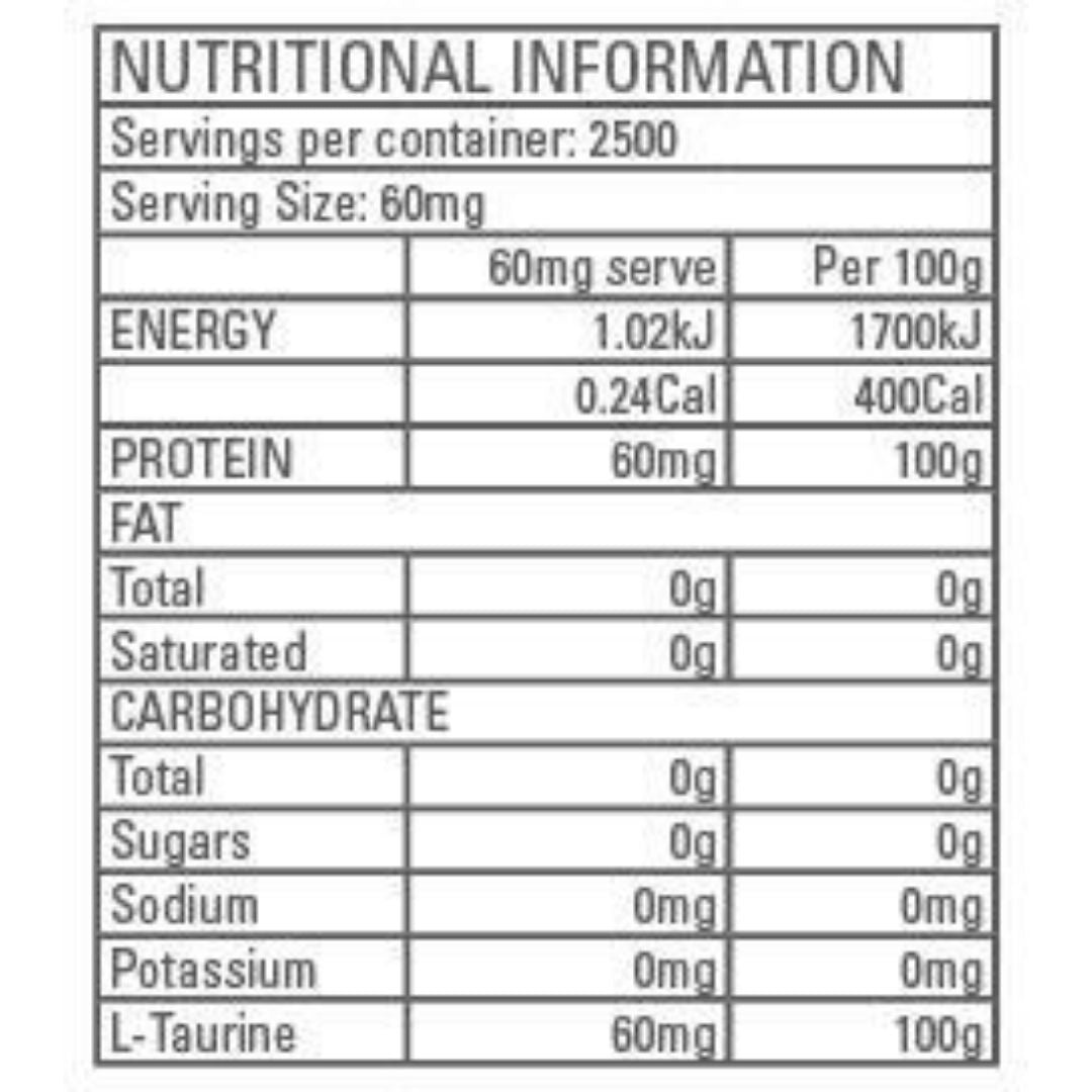 Gen-Tec L-Taurine