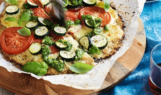 Low Carb Cauliflower Pizza Recipe