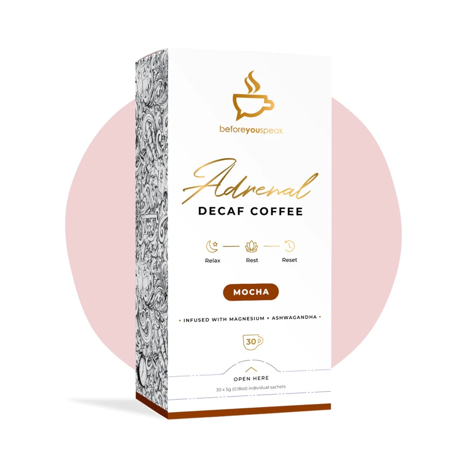 Before You Speak Adrenal Decaf Coffee