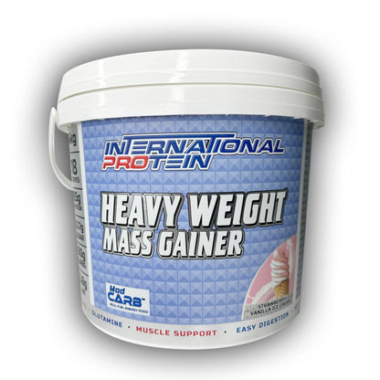 International Protein Heavy Weight Mass Gainer - 4kg Strawberry