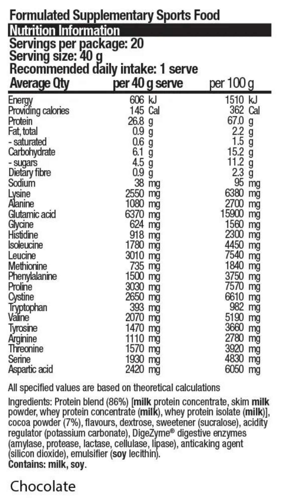 Body Science BSC High Protein NIP