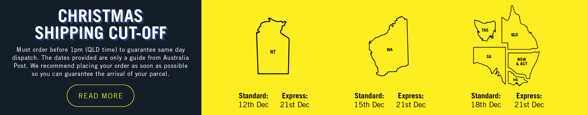 FIT Shipping Cut Off Dates 2025