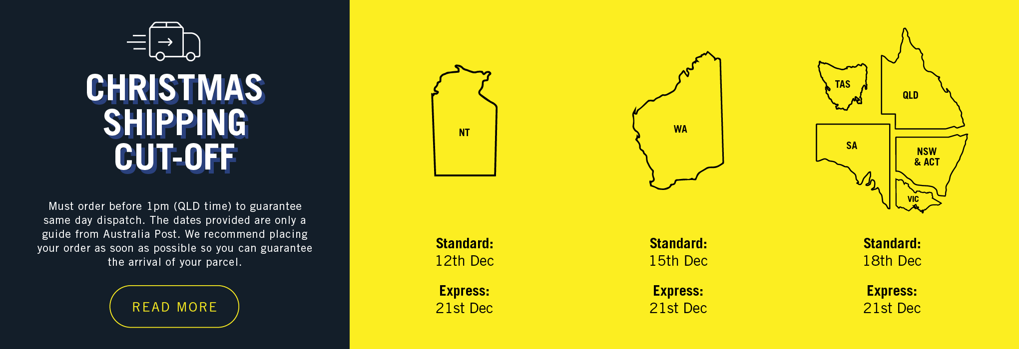 FIT Shipping Cut Off Dates 2025