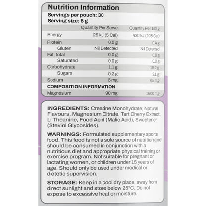 ATP Science Noway Creatine and Magnesium NIP