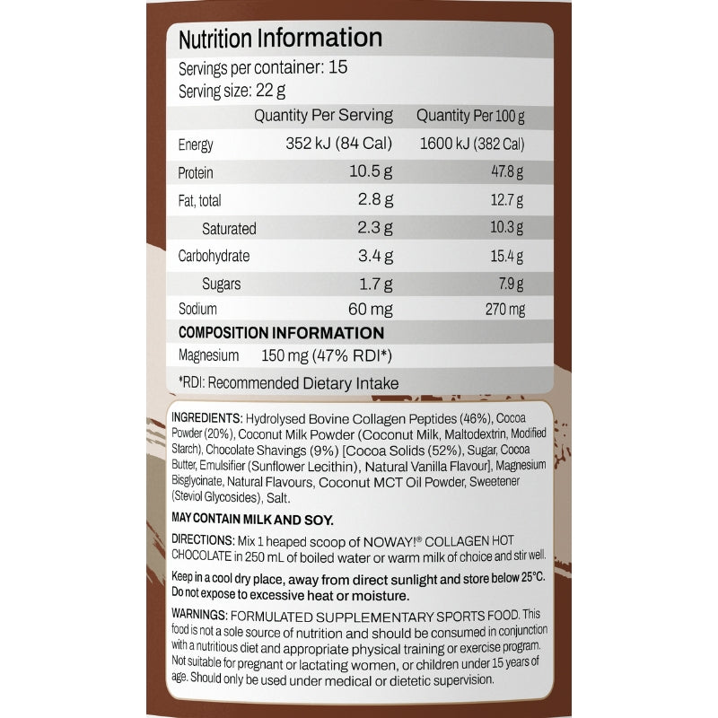 ATP Science Noway Hot Chocolate + Magnesium NIP
