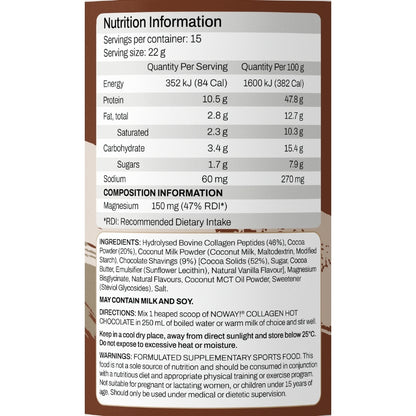 ATP Science Noway Hot Chocolate + Magnesium NIP