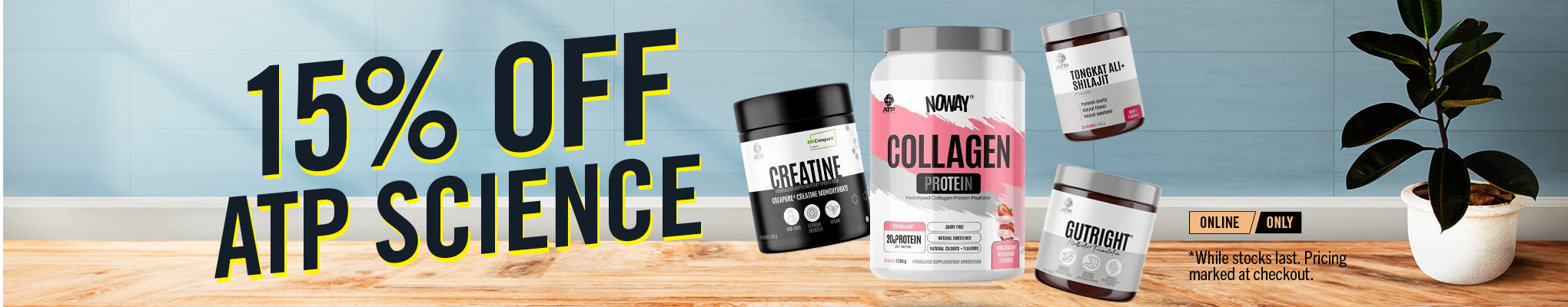AUGUST | 15% OFF ATP Science
