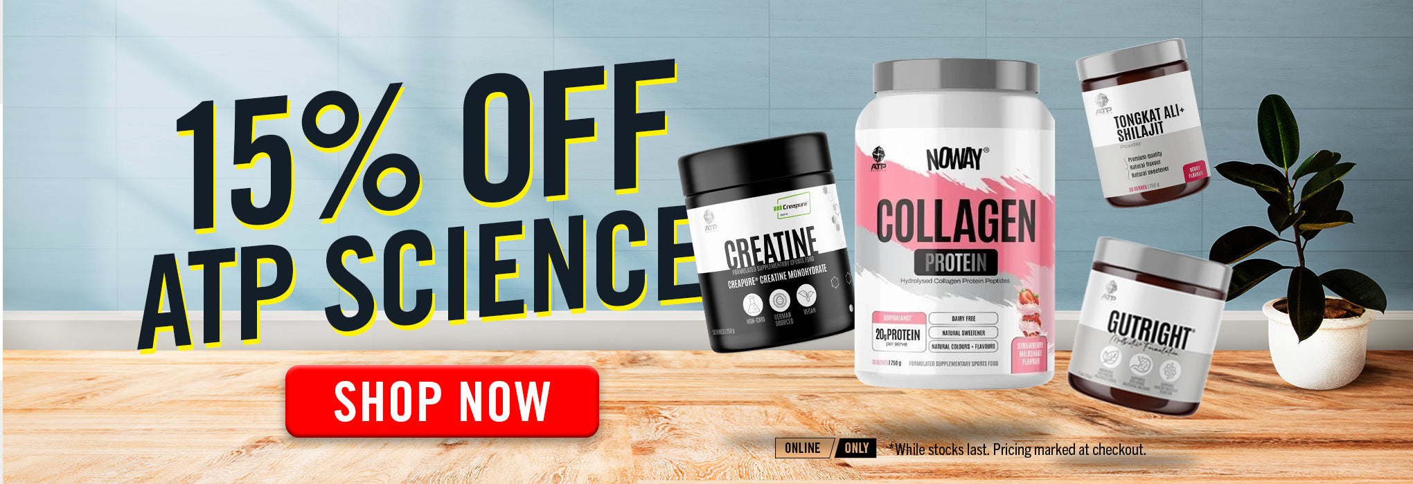 AUGUST | 15% OFF ATP Science