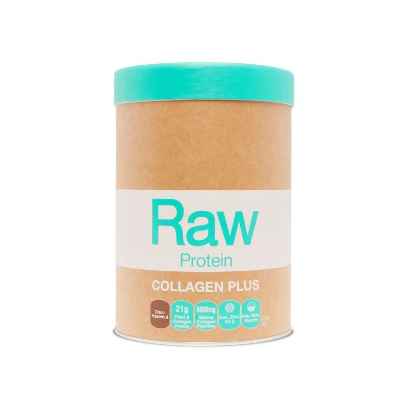 Amazonia Raw Collagen Protein 750g Choc Hazelnut