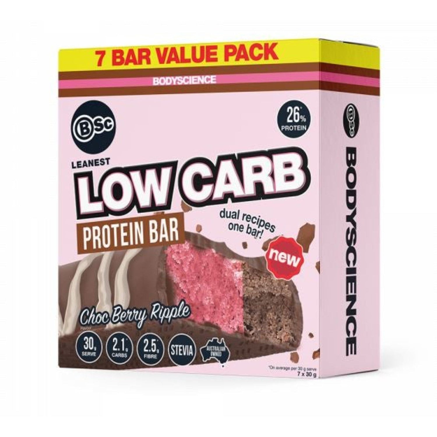 Body Science BSC Leanest Low Carb Bar