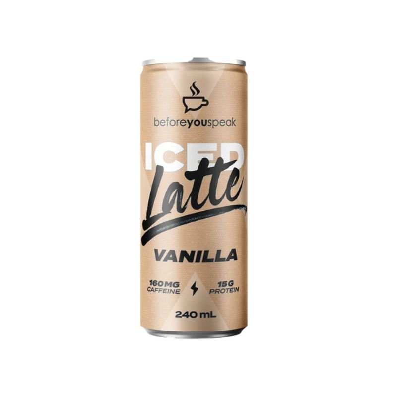 Before You Speak Iced Latte 240ml Vanilla