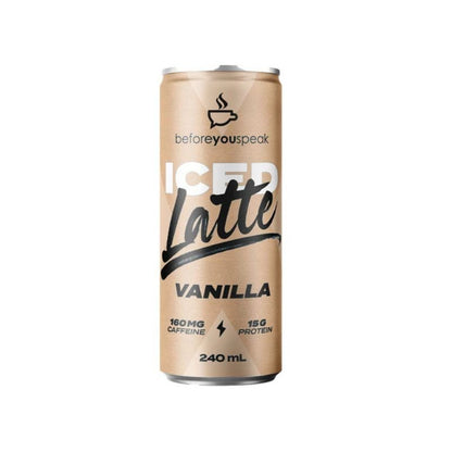 Before You Speak Iced Latte 240ml Vanilla