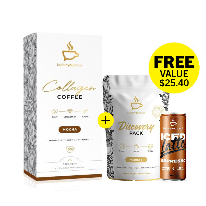 FREE Gifts $25.40 Before You Speak Collagen Coffee