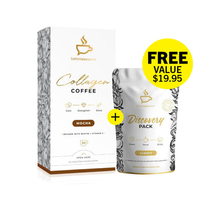 FREE Gifts $25.40 Before You Speak Collagen Coffee