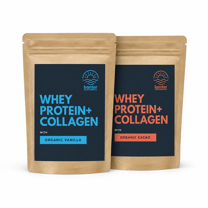 Banter Whey Protein + Collagen Twin Pack