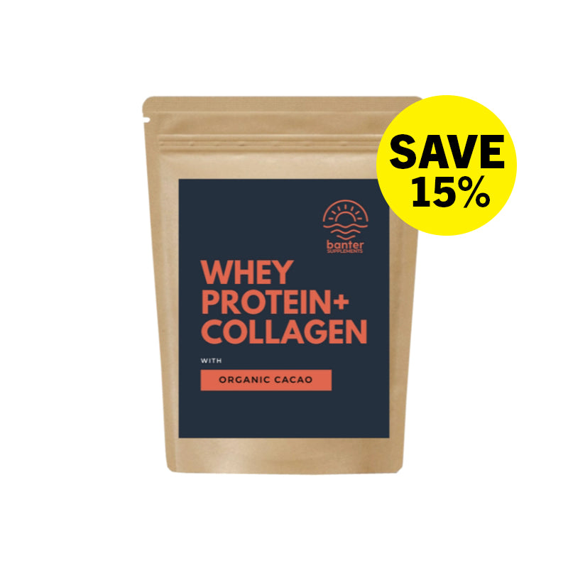 SAVE 15% Banter Whey Protein + Collagen
